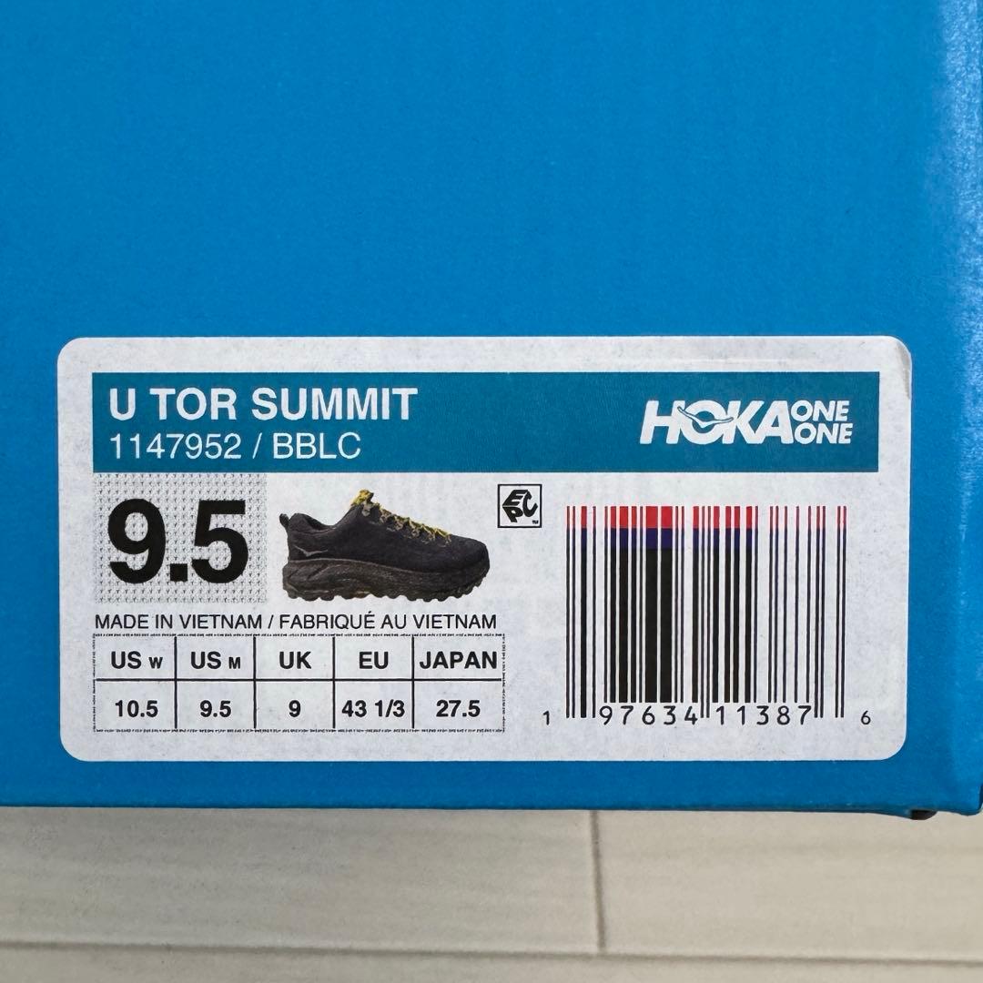 【美品】HOKA U TOR SUMMIT 27.5cm