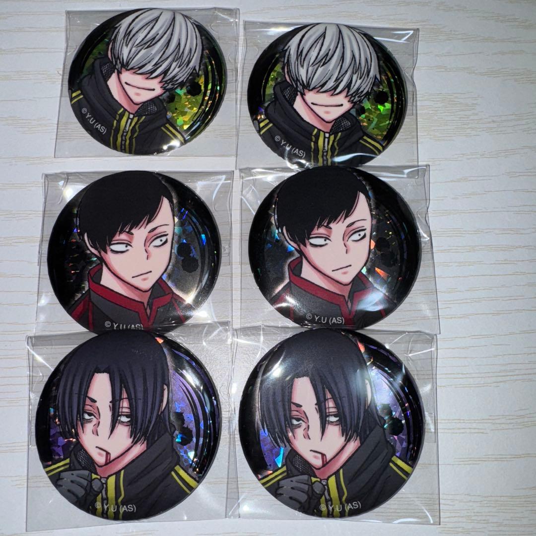 並木度馨 猫咲波久礼 印南幽 ホログラム缶バッジ 桃源暗鬼 - メルカリ