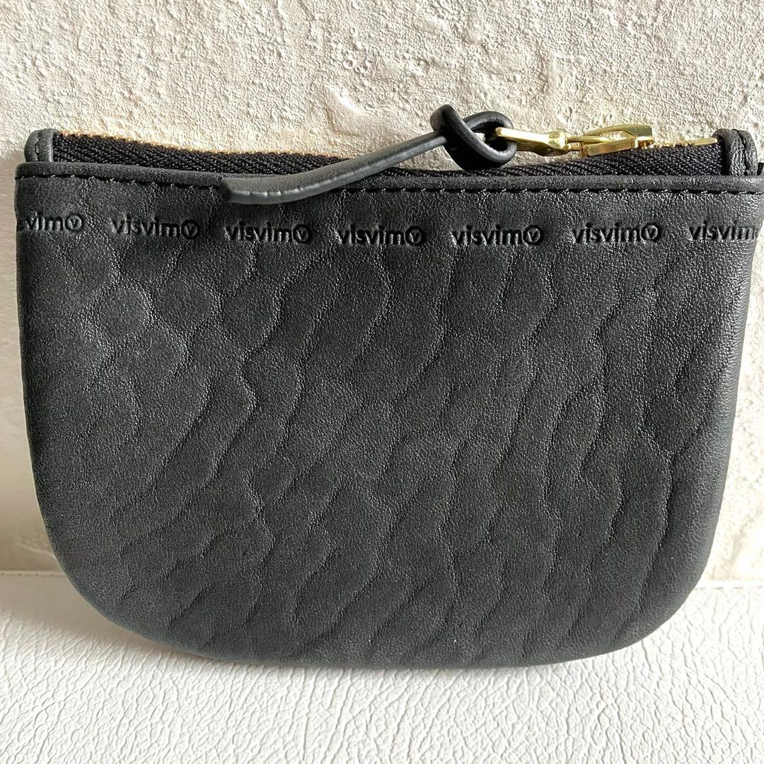 極美品 visvim LEATHER WALLET ホースレザー ミニ財布 黒 - メルカリ