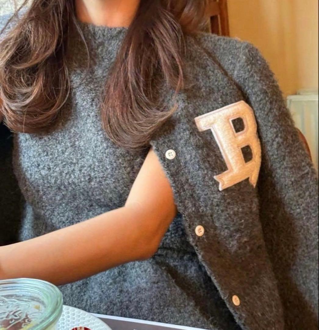 Bibiy. STELLAR OPEN CARDIGAN新品グレー