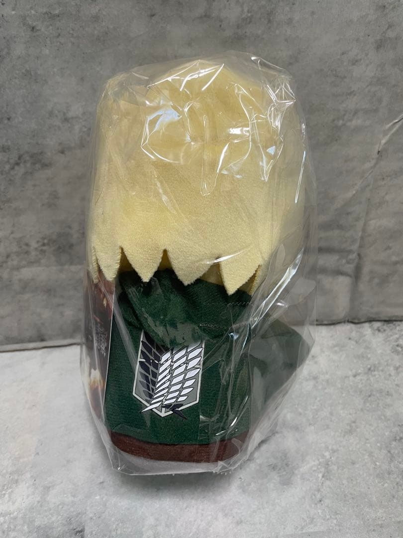 進撃の巨人 お座りぬいぐるみS アルミン・アルレルト 調査兵団 自由の