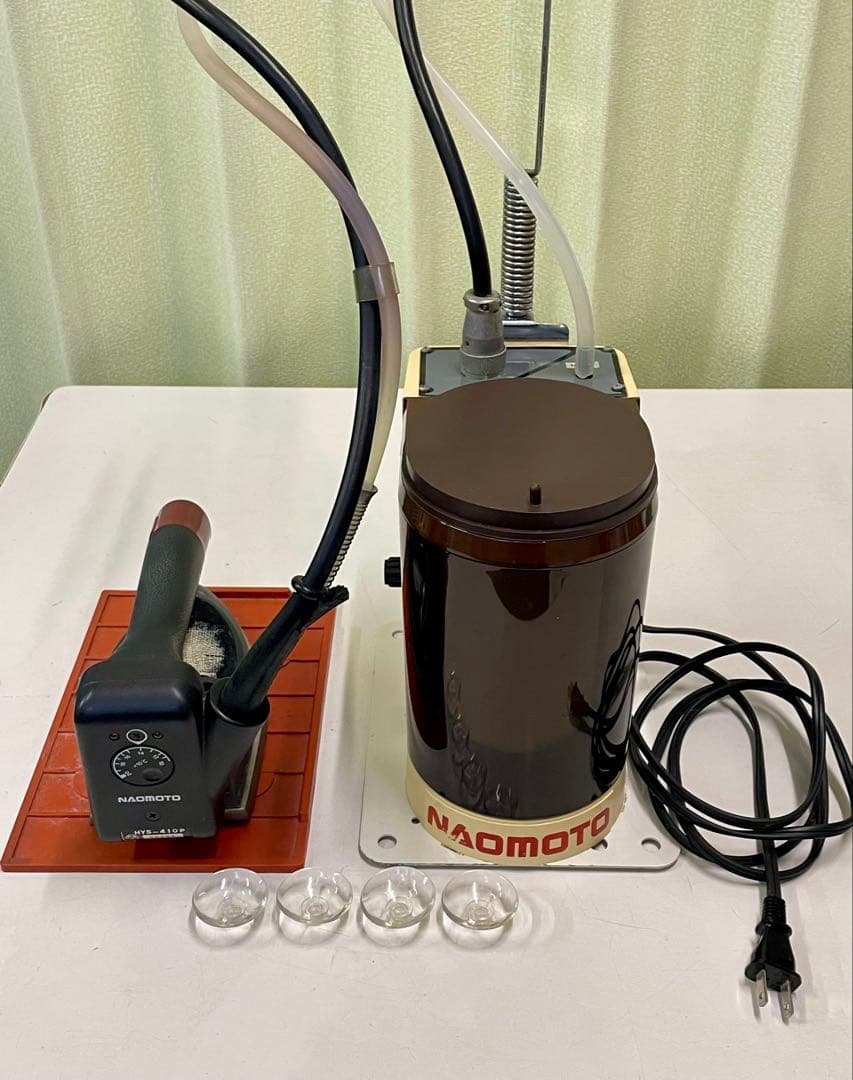 ナオモト　職業用アイロン　ＨＹＳ－４１０Ｐ　卓上ポンプタイプ　動作確認済み