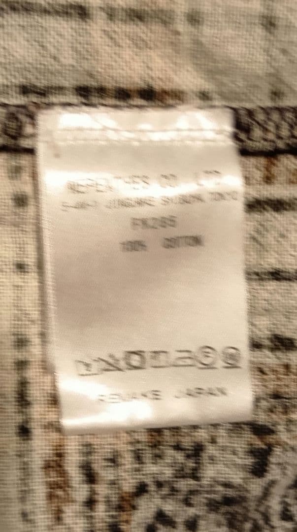 最終価格！ Rebuild by Needles マルチチェック長袖シャツ