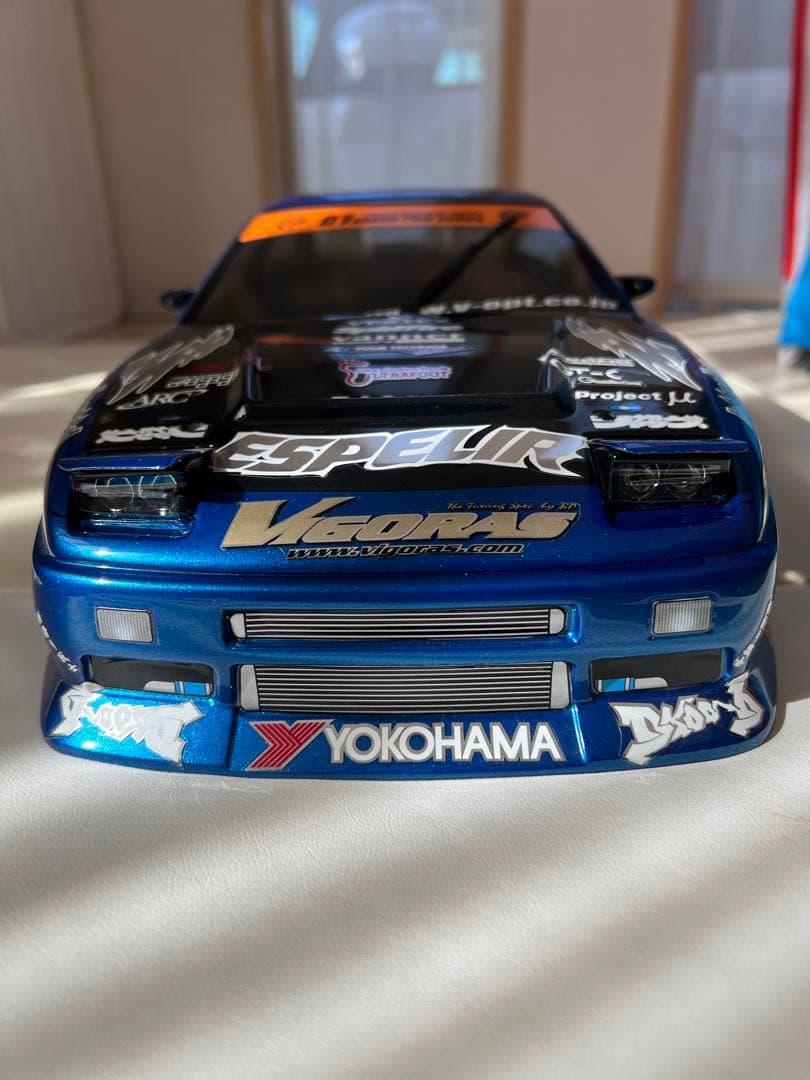 ヨコモ 180SX DRoo-P ESPELIR AE86仕様ボディー ドリフトパッケージ D1バージョン DRoo-P AE86 トレノ - ラジコンカー