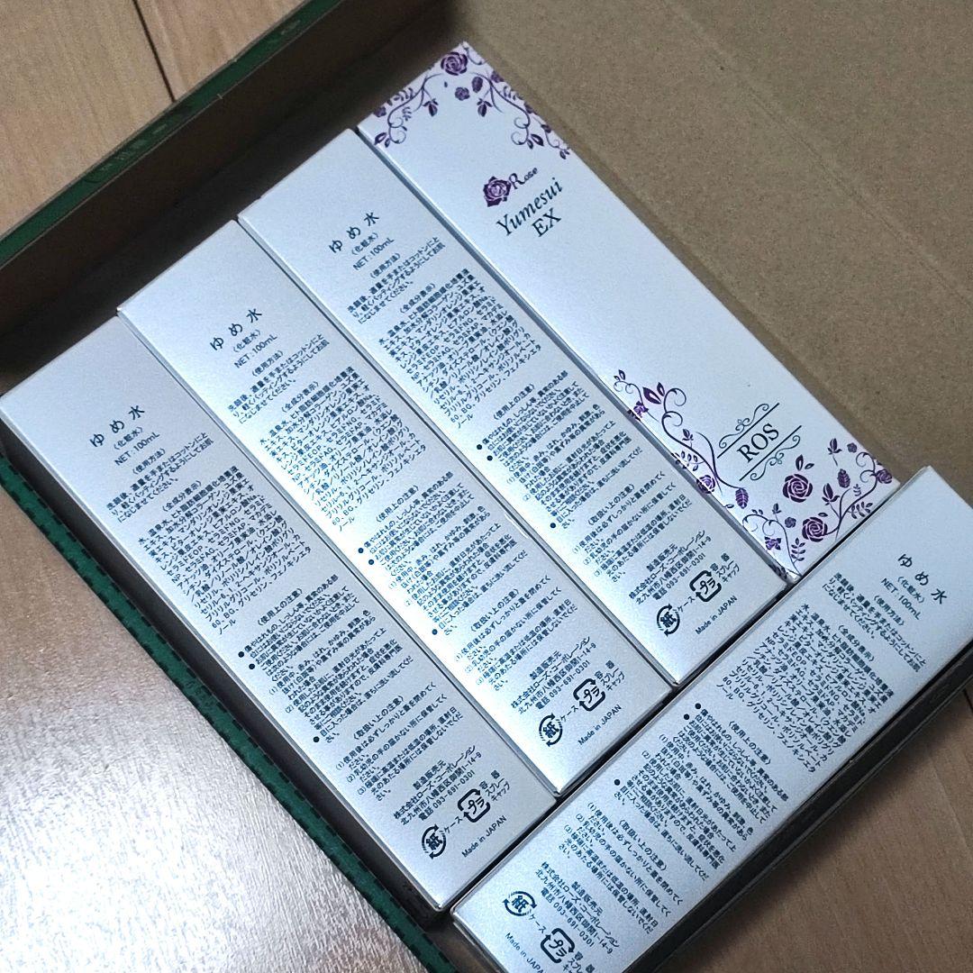 ゆめ水〈化粧水〉　お買い得の5本セット　ローズコーポレーション