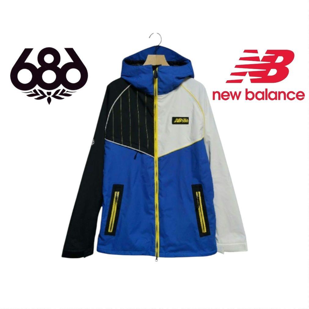 New Balanceと686のコラボ スキーウェア スノーボードジャケット M