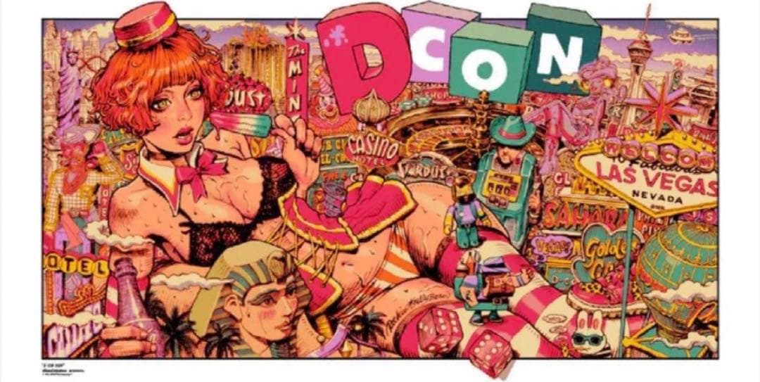 Designer-Con Rockin Jelly Bean シルクスクリーン