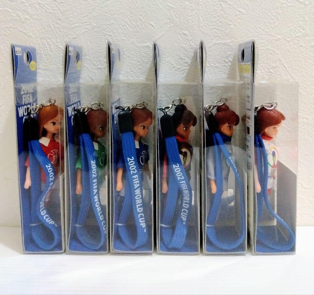 2002サッカーFIFAワールドカップ りかちゃん ストラップ キーホルダー B