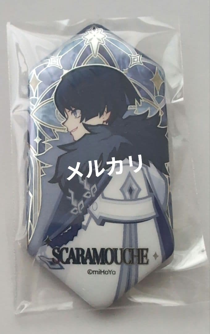 原神 霜痕与権焰 スカラマシュ缶バッジ ファデュイ執行官 ファトゥス