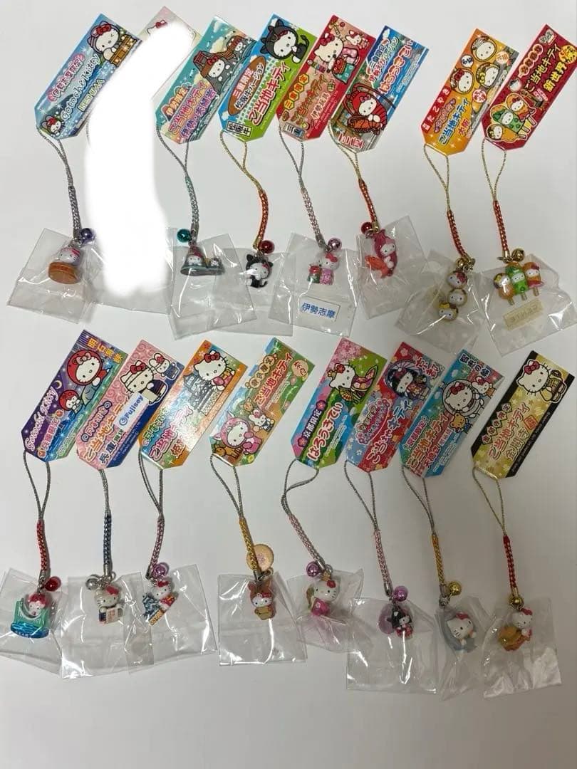 ハローキティ ストラップ 15個セット