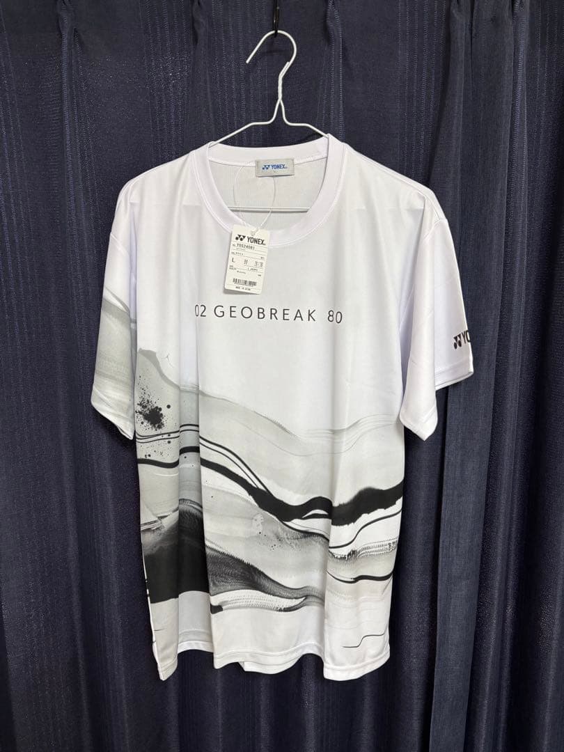 ソフトテニス　02 GEOBREAK 80 Tシャツ ホワイト　新品未使用