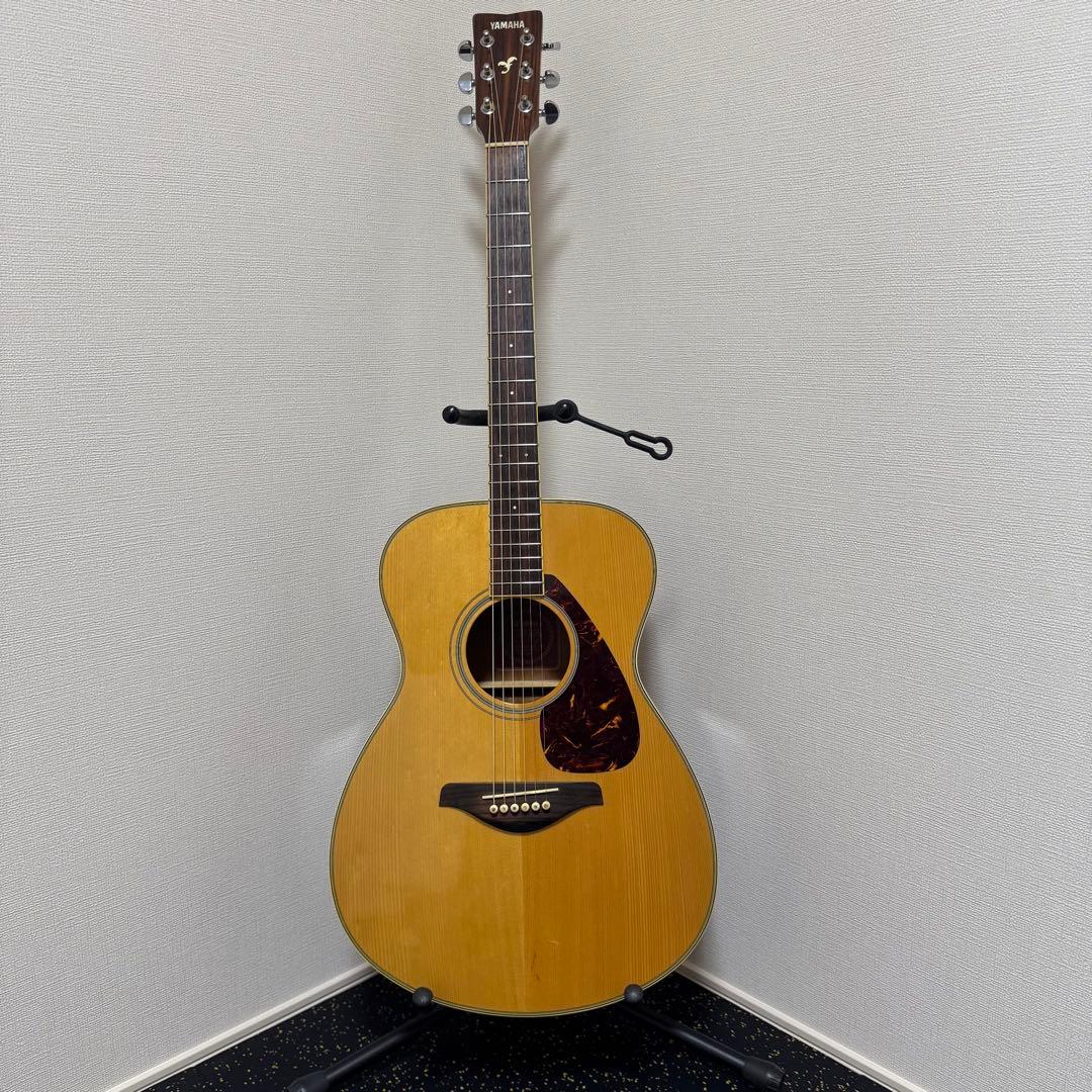 ヤマハFS720Sアコースティックギター　牛骨製ナットとサドル付き