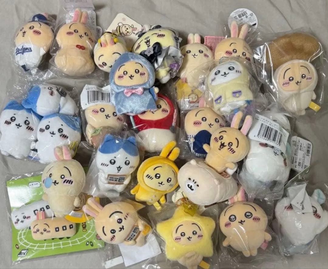 ちいかわ グッズ まとめ売り マスコット うさぎ ちいかわ ハチワレ 25点