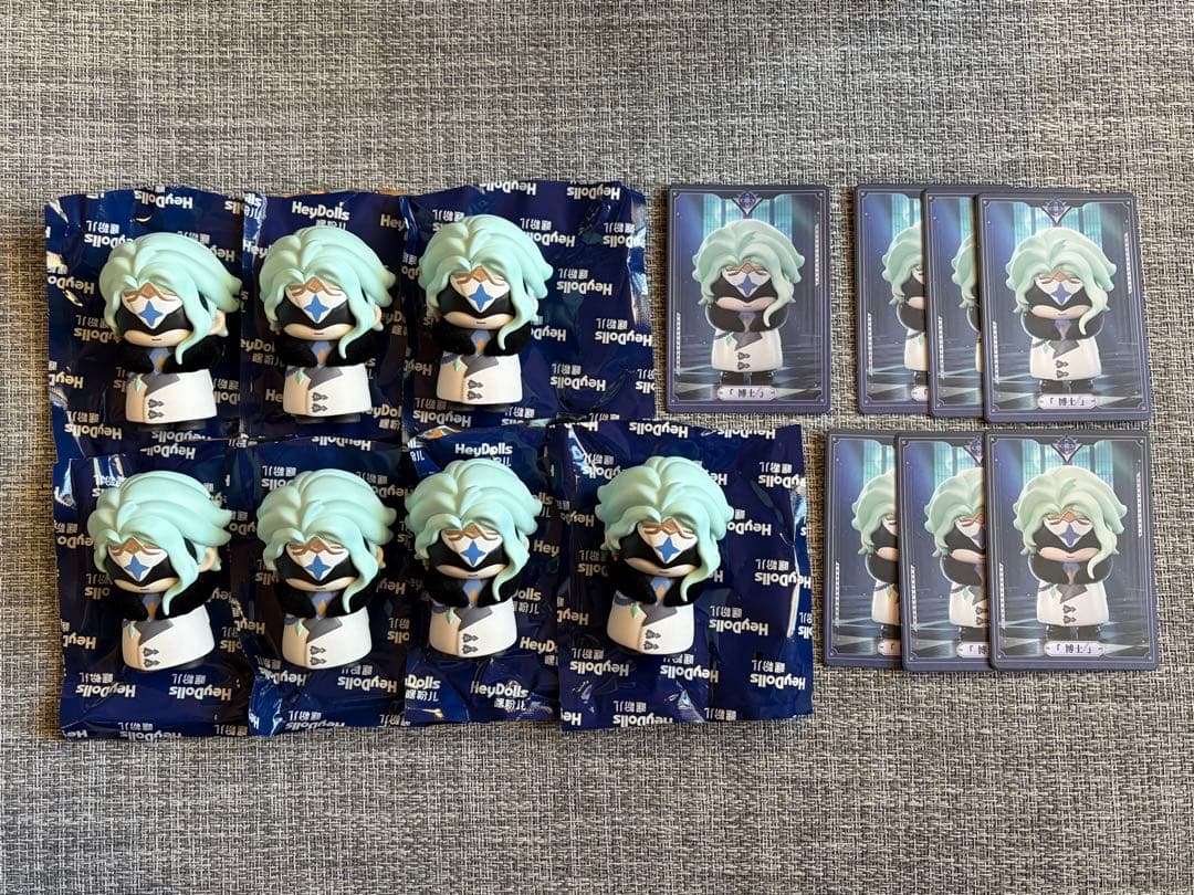 原神 厳霜と狂焔 霜痕と権焔 執行官 ミニフィギュア 博士 ドットーレ