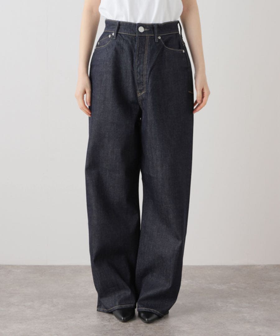 YANUK/ヤヌーク JOAN ルーズストレートデニム IENA 23