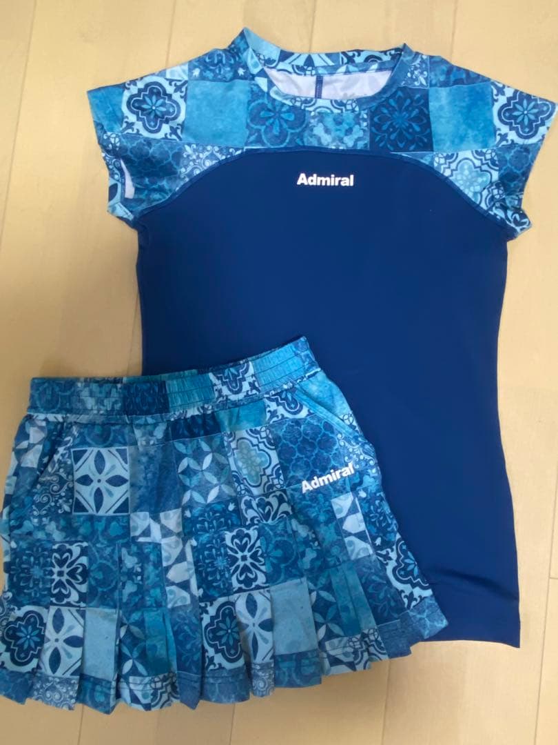 アドミラル　テニスウェア上下セット　ウインザー別注　Sサイズ