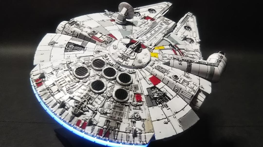 ミレニアムファルコン 電飾改修 完成品 1/350 管A4 帝国の逆襲