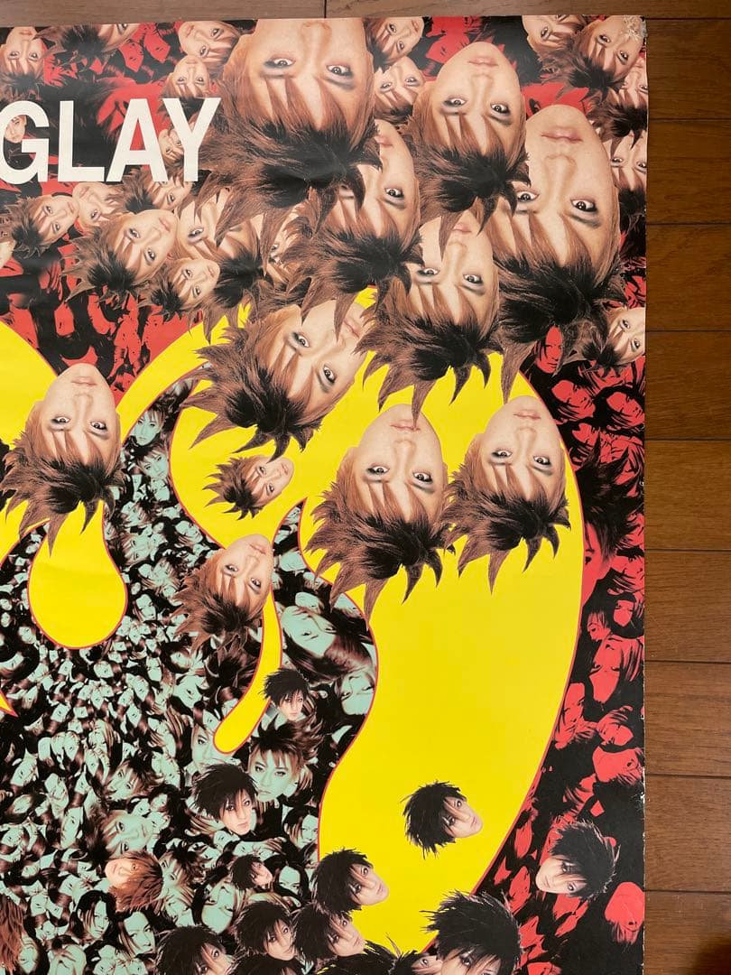 GLAY ポスター横尾忠則デザイン激レアB1 (728x1030mm) 美術品 - メルカリ