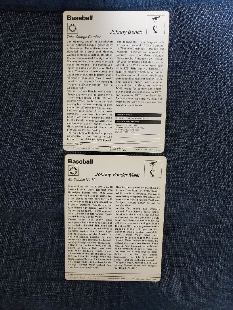 超希少】☆1977年カードMLB☆ベーブルース、ディマジオ、ロビンソン他