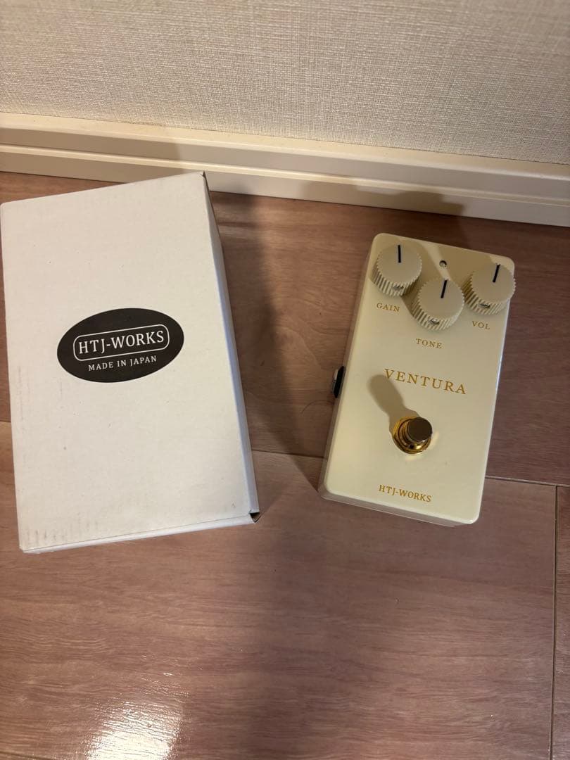 HTJ-WORKS VENTURA 白 ギターエフェクター