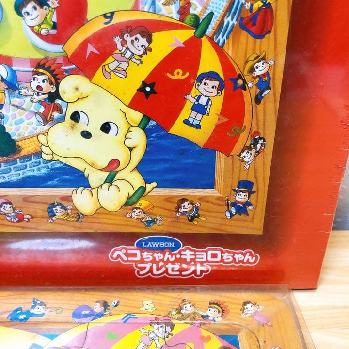 非売品】不二家ペコちゃん ジグソーパズル2個セット - メルカリ