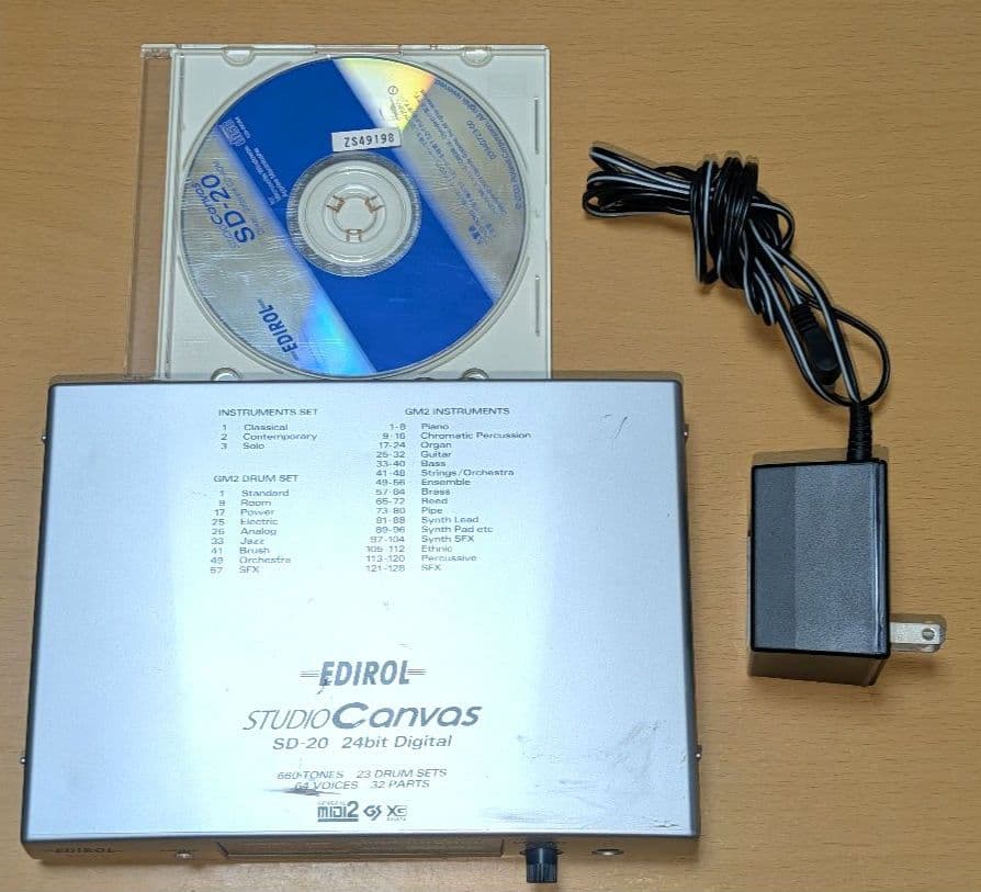 DTM・DAW Roland EDIROL SD-20