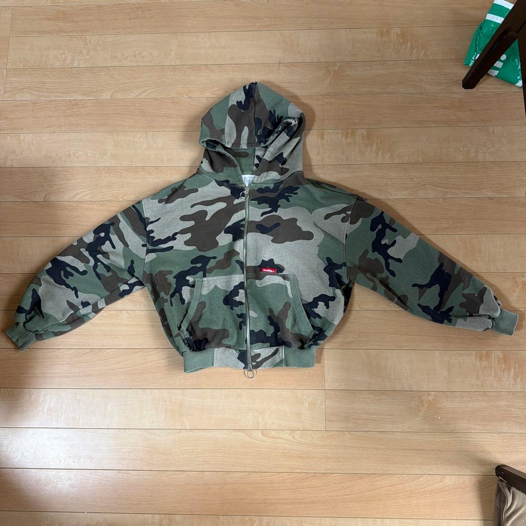 Scuffers 迷彩パーカー カモフラ フーディー オーバーサイズ