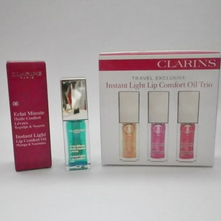 4点セット新品クラランスコンフォートリップオイル01 02 03 06限定ミント