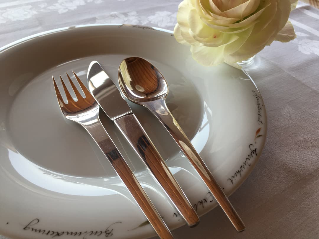 E  スターリングシルバー カトラリーセット