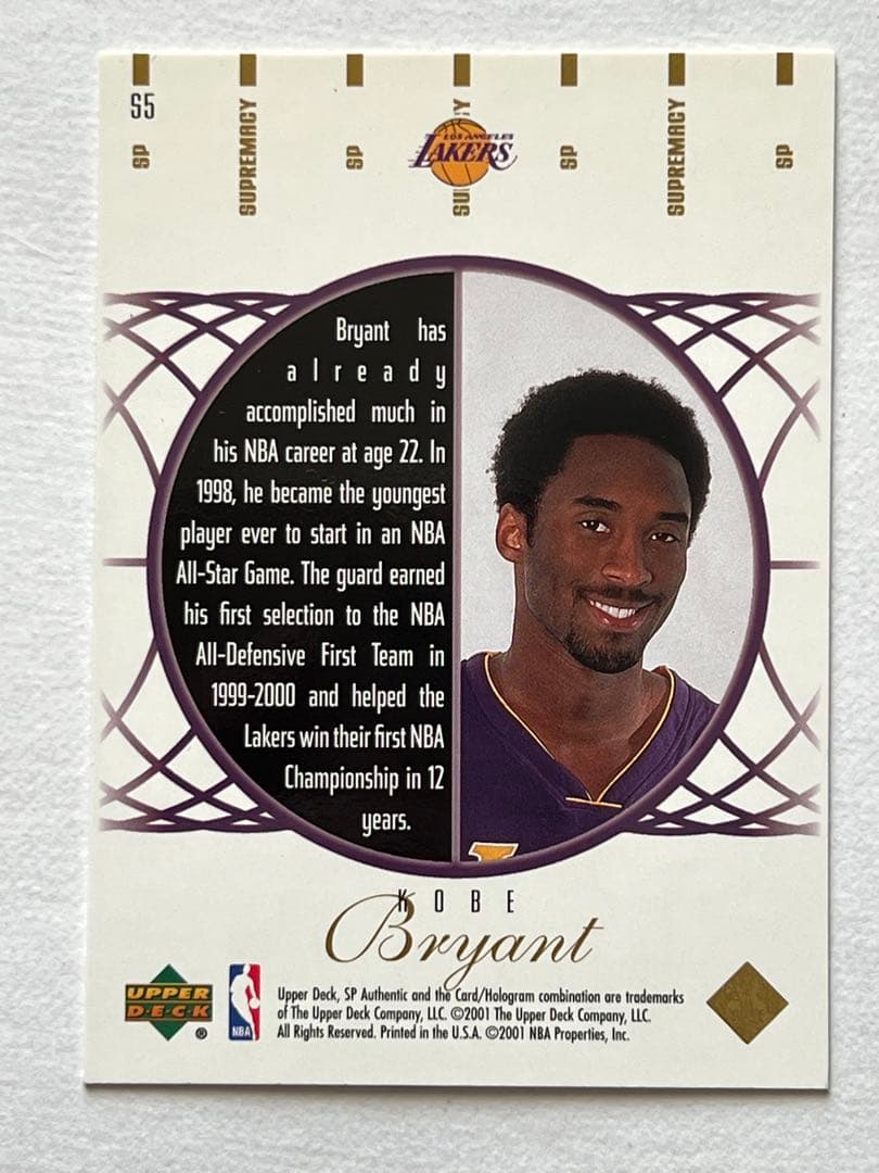 Kobe Bryant コービーブライアント SP AUTHENTIC カード - メルカリ