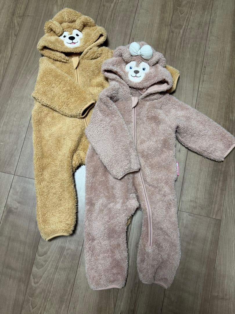 【公式】ディズニーダッフィーシェリーメイ着ぐるみ90