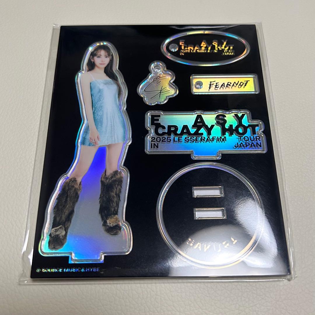 ルセラフィム サクラ アクスタ EASY CRAZY HOT JP ツアーグッズ - メルカリ