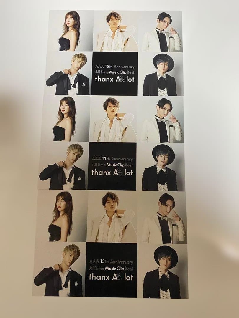 【早いもの勝ち‼︎】 【AAA】【15周年記念 ポストカード 3枚セット】 ポストカードセット（3枚セット） | Tani Yuuki Official Store