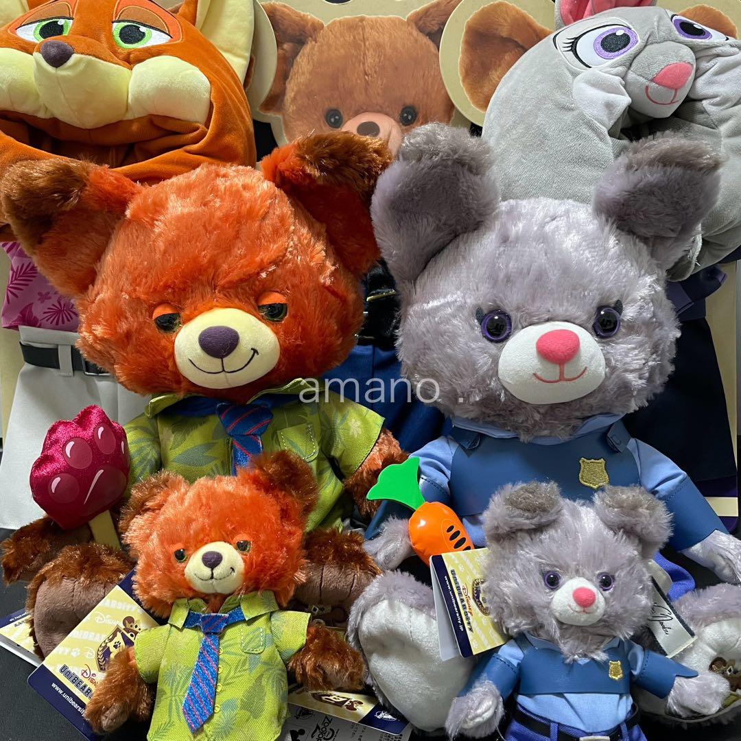 ユニベアシティ ズートピア 7点セット