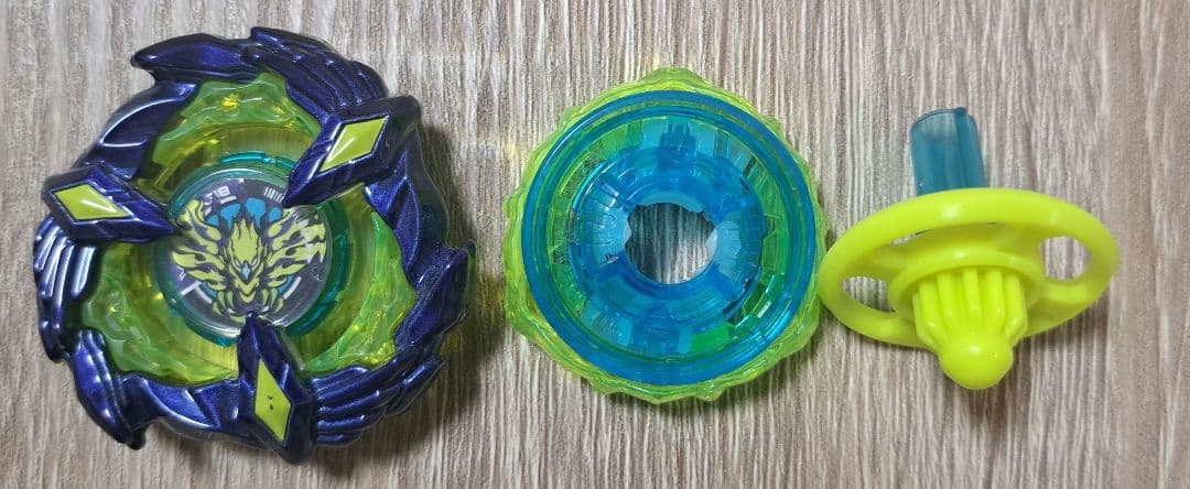 フェニックスウイング9-80DB ベイブレードX　ネイビー　メタルコート