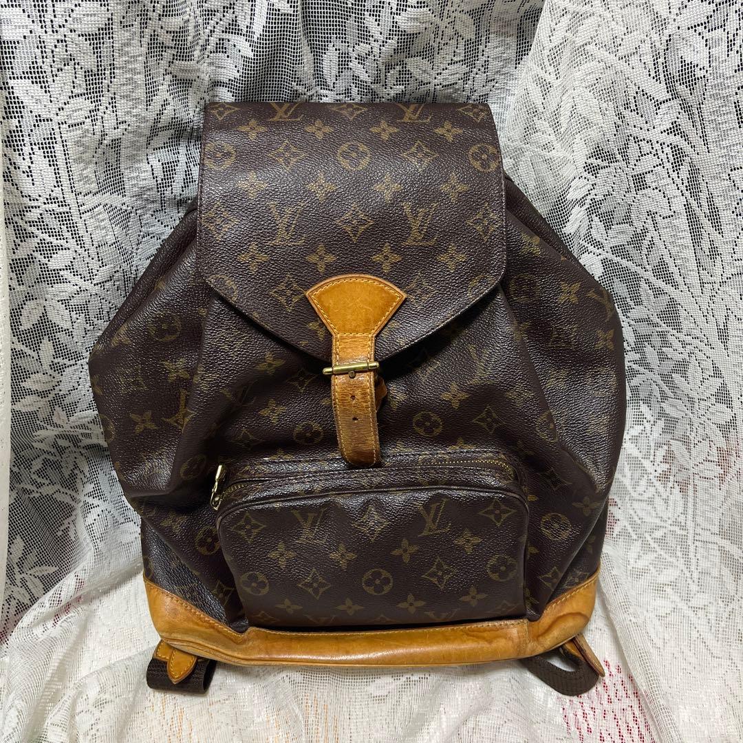 ルイヴィトン モンスリGMモノグラム　リュック　バックパック