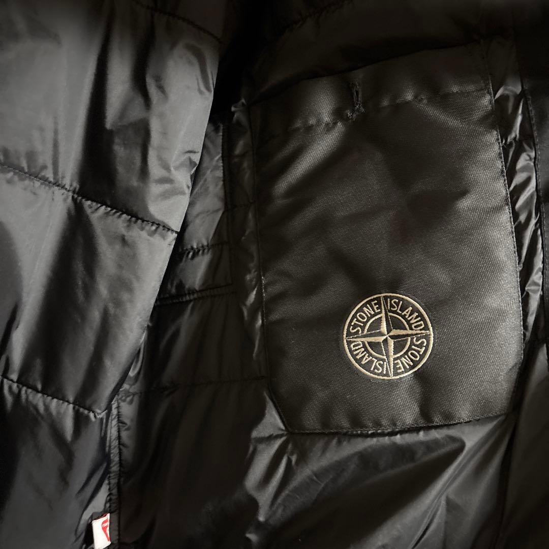 ストーンアイランド 20aw ソフトシェル プリマロフトジャケット 中綿