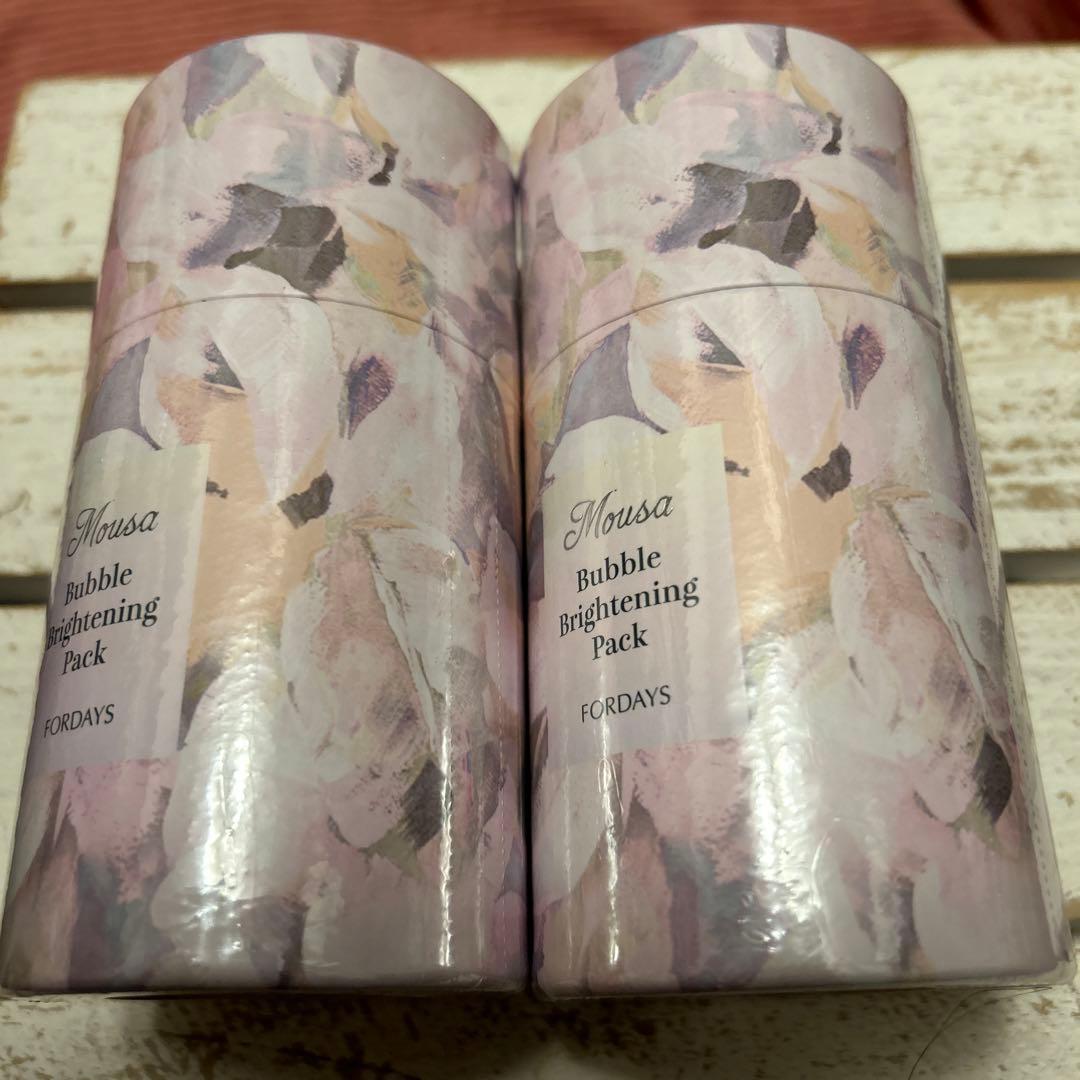 【新品】ムーサ バブル ブライトニング パック 12個入り×2箱　日本製　非売品