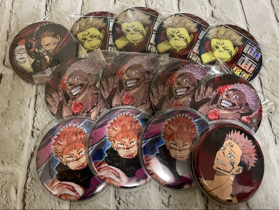 呪術廻戦 両面宿儺 コレクション缶バッジ - メルカリ