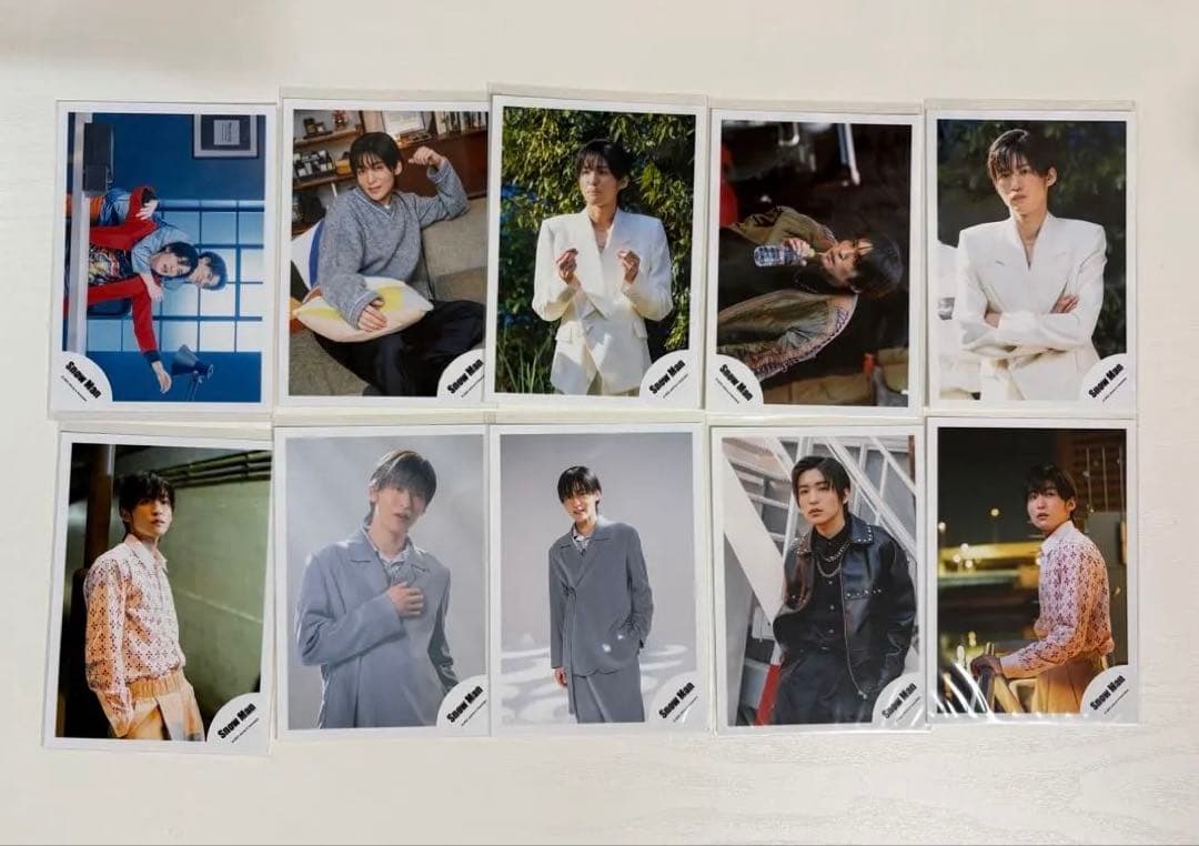 Man 目黒蓮 混合 集合 公式写真 81枚 まとめ売り