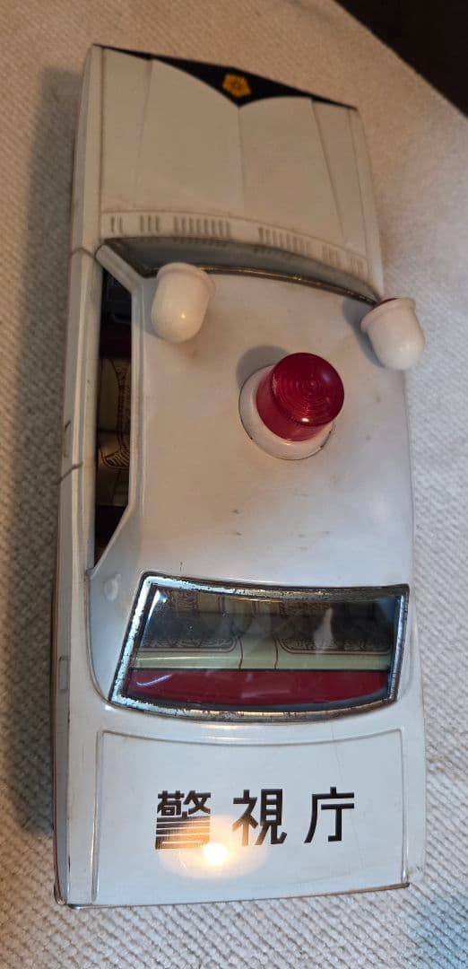 年代物】【箱付】イチコー グロリア パトロールカー ブリキ 車