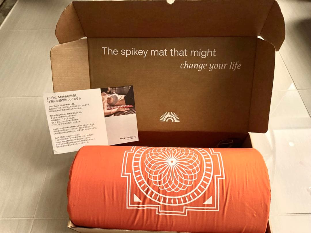 正規品　shakti シャクティマット オレンジ
