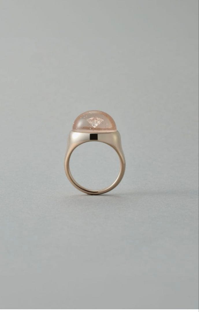 ete スノードームリング 　9号