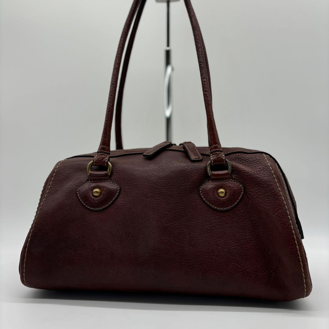 土屋鞄製造所 トーンオイルヌメ ミニボストンバッグ　男女兼用　ユニセックス