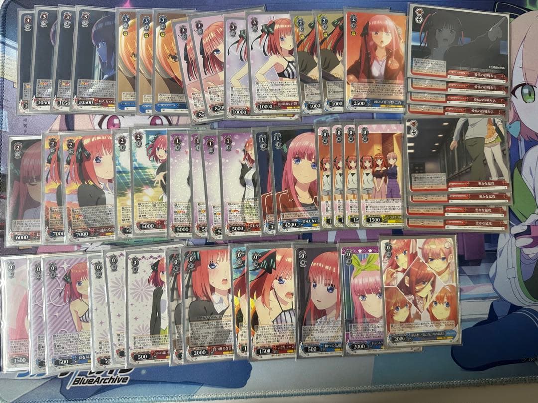 ヴァイスWS 五等分　二乃 デッキ パーツ