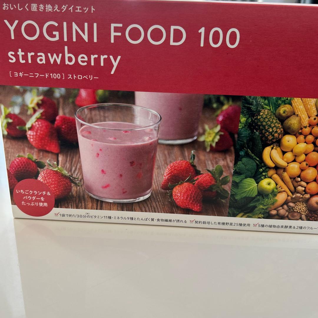 ダイエットドリンク YOGINI FOOD 100 strawberry 38g