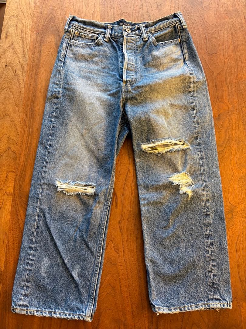 ち*る様 MADISONBLUE マディソンブルー サルエル デニム - メルカリ