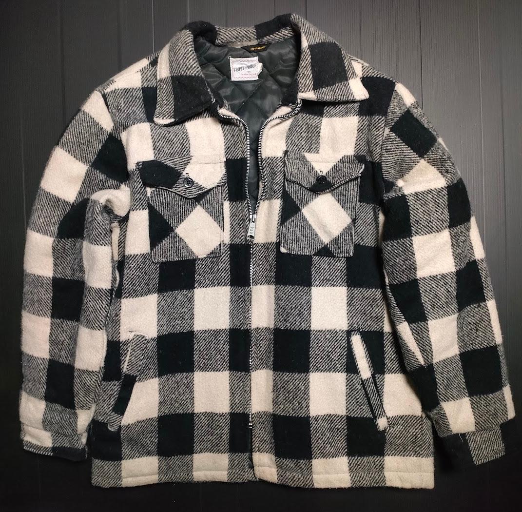 美品 USA製 FROST PROOF バッファローチェックウィンタージャケット