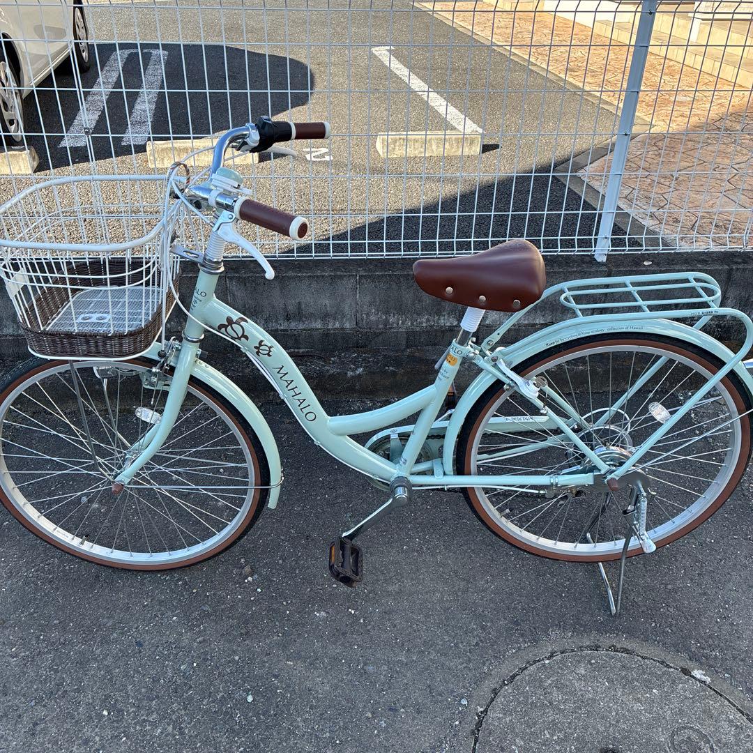 直接取引 24インチ MAHALO イオンバイク 自転車 マハロ 高崎市