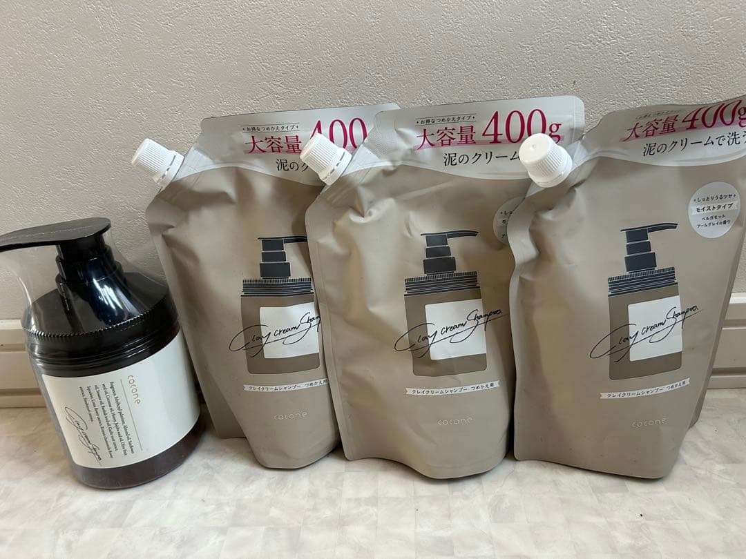 ココネ クレイクリームシャンプー　cocone